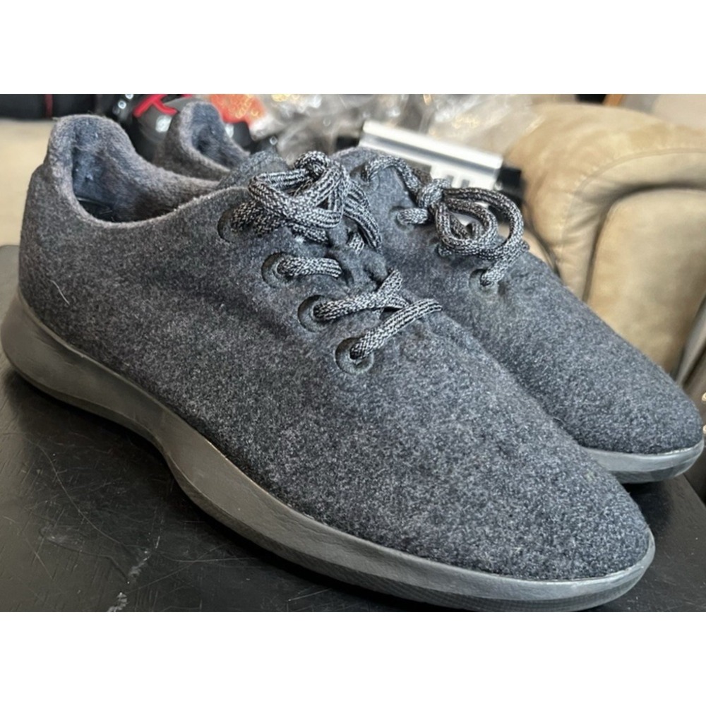 Allbirds Wool Runners Women's Size 10 Dark Gray  Athletic Running Shoes Sneakers - Picture 4 of 10